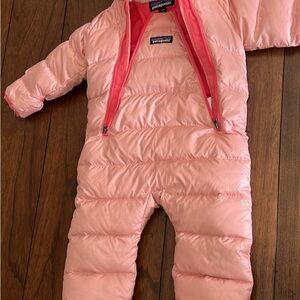 Patagonia Pink Baby Snowsuit